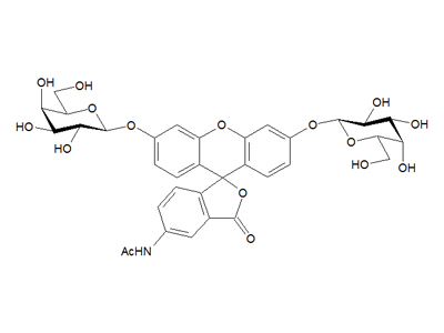 5-Acetamidofluorescein di-(β-D-galactopyranoside)