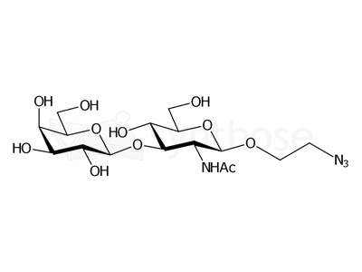 2-Azidoethyl 2-acetamido-2-deoxy-3-O-β-D-galactopyranosyl-β-D-glucopyranoside