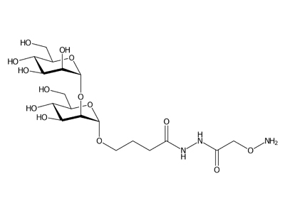 3-[2-[2-(Aminooxy)acetyl]hydrazinocarbonyl]propyl 2α-mannobioside