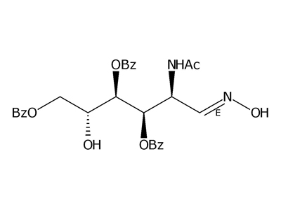 (1E)-2-Acetamido-3,4,6-tri-O-benzoyl-2-deoxy-D-glucose 1-oxime