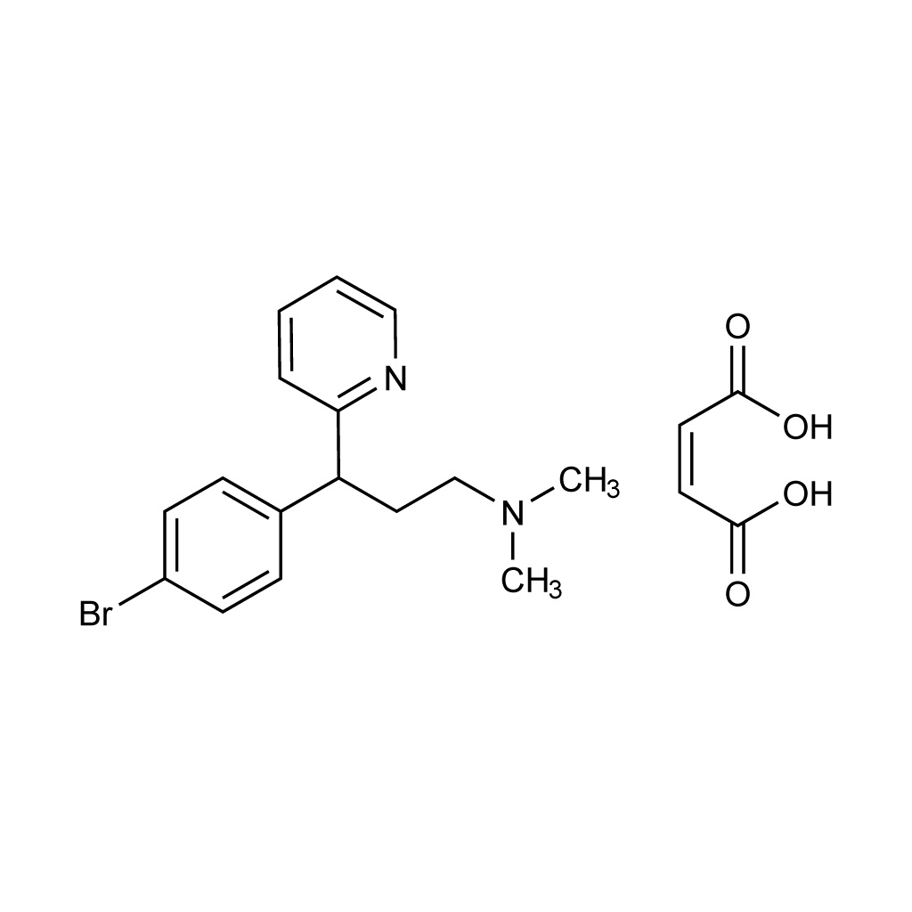 Brompheniramine maleate (unlabeled) 1.0 mg/mL in methanol (As free base)