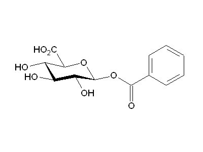Benzoic acid acyl-β-D-glucuronide