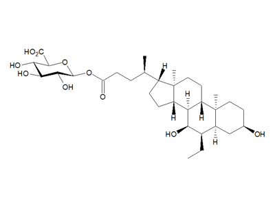 Obeticholic acid acyl-β-D-glucuronide