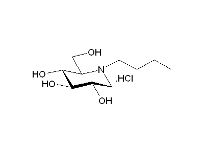 N-(n-Butyl)-1-deoxynojirimycin hydrochloride