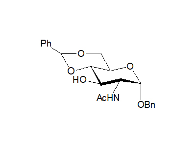Benzyl 2-acetamido-4,6-O-benzylidene-2-deoxy-α-D-glucopyranoside