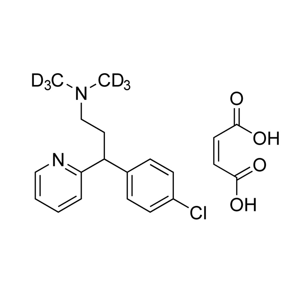 Chlorpheniramine maleate (D₆, 98%) 100 µg/mL in methanol (As free base)