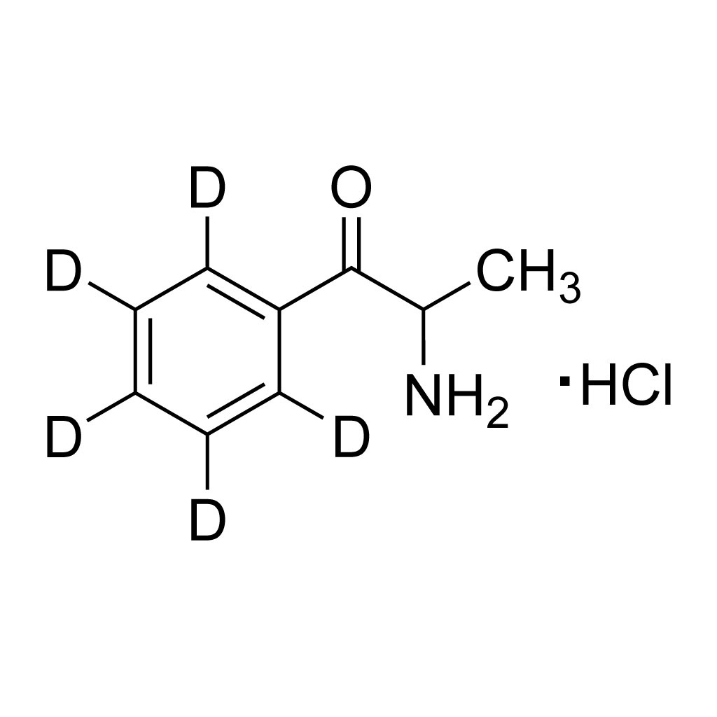 Cathinone·HCl (D₅, 98%) 100 µg/mL in methanol (As free base)