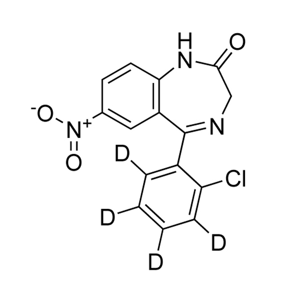 Clonazepam (D₄, 98%) 100 µg/mL in methanol