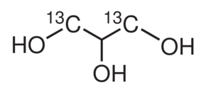 Glycerol-1,3-13C2
