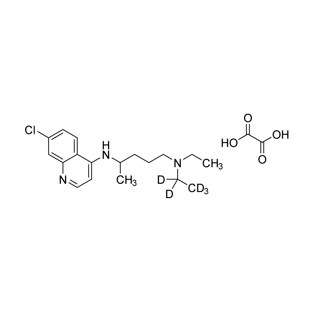 Chloroquine oxalate salt (D₅, 98%)