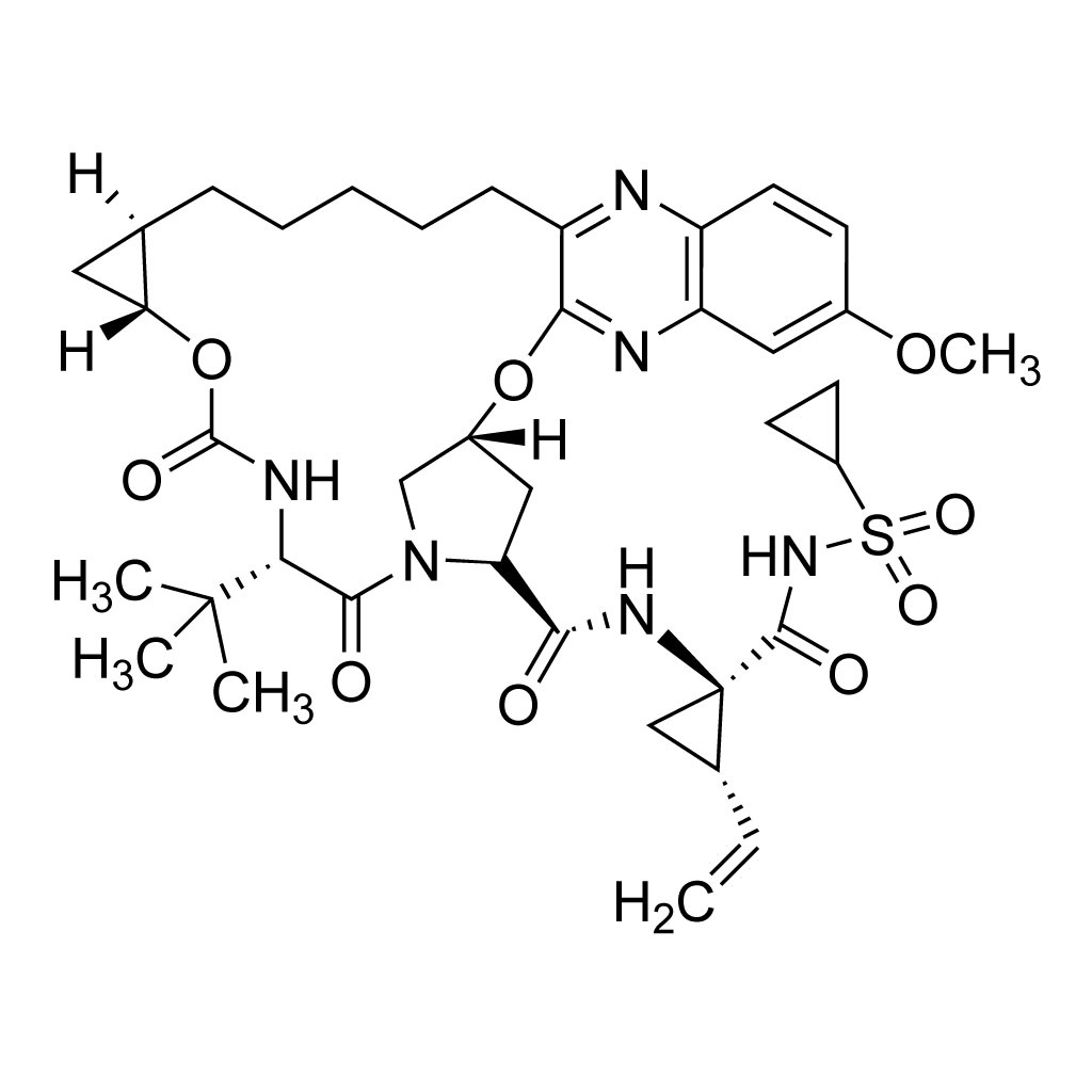Grazoprevir (¹³C, 99%; D₃, 98%) CP 95%