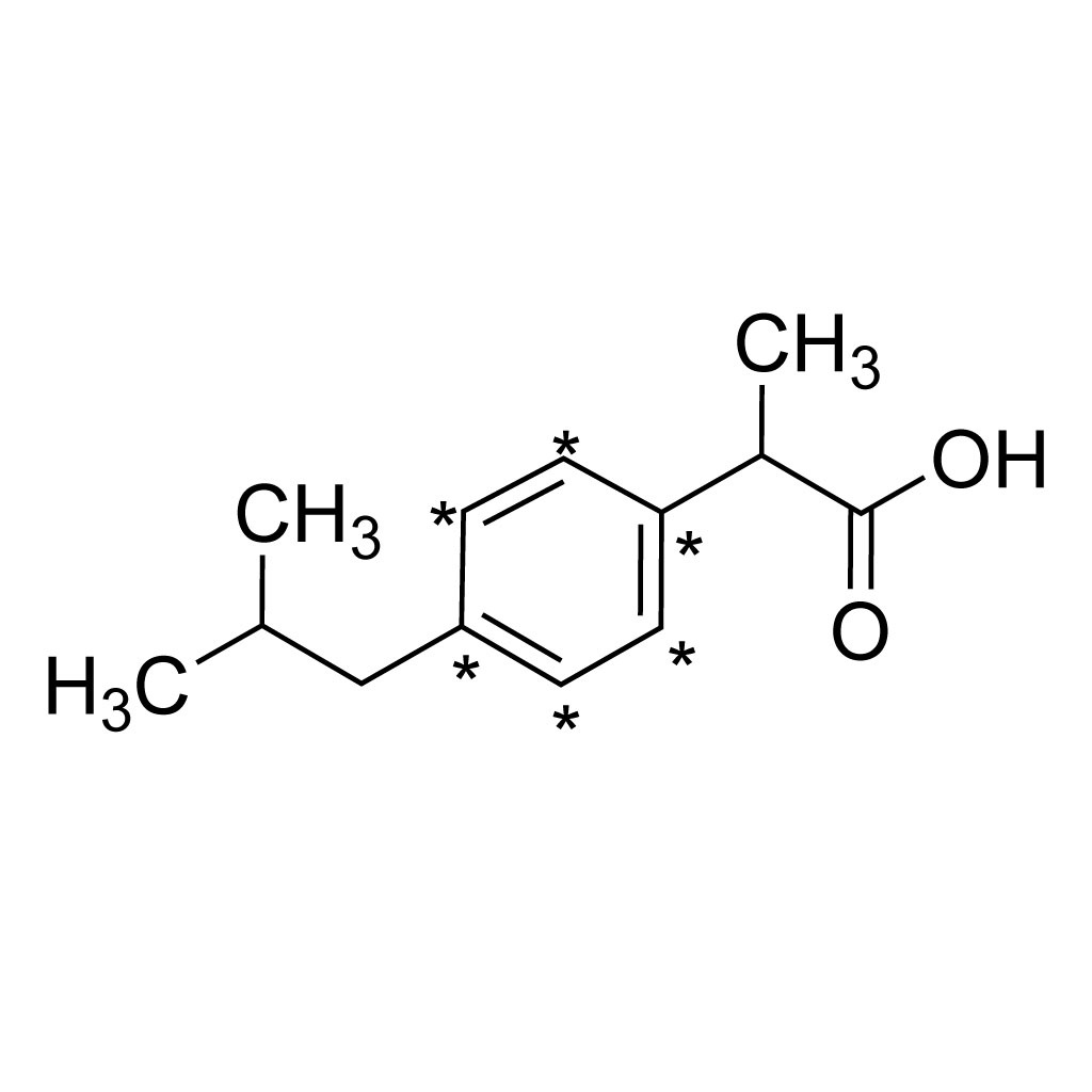 Ibuprofen (¹³C₆, 99%)