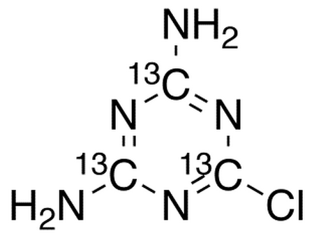 Desethyl-desisopropyl Atrazine-13C3