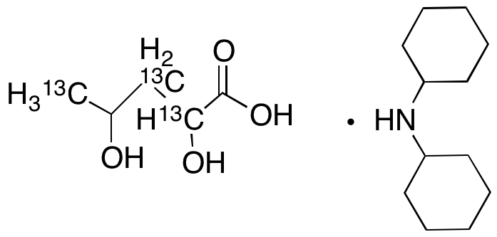 2,4-Dihydroxypentanoic Acid-13C3 Di3 DicyclohexylaminC3 Dicyclohexylamine