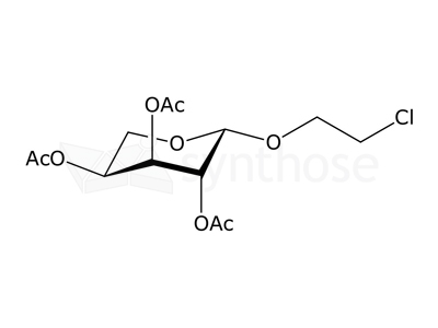 2-Chloroethyl 2,3,5-tri-O-acetyl-β-L-arabinopyranoside
