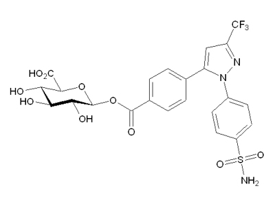 Celecoxib carboxylic acid acyl-β-D-glucuronide