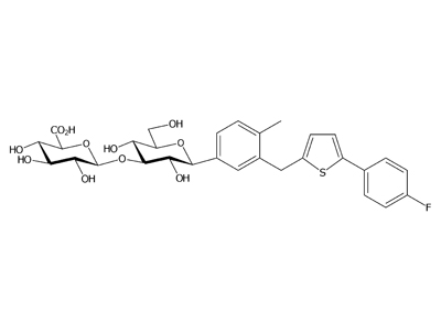 Canagliflozin 3-O-β-D-glucuronide