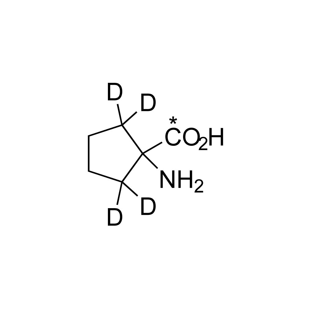 Cycloleucine (carboxyl-¹³C, 99%; 2,2,5,5-D₄, 96%)