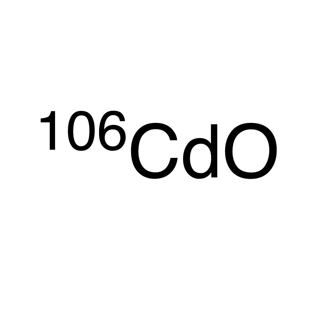 Cadmium-106 oxide (¹⁰⁶Cd)