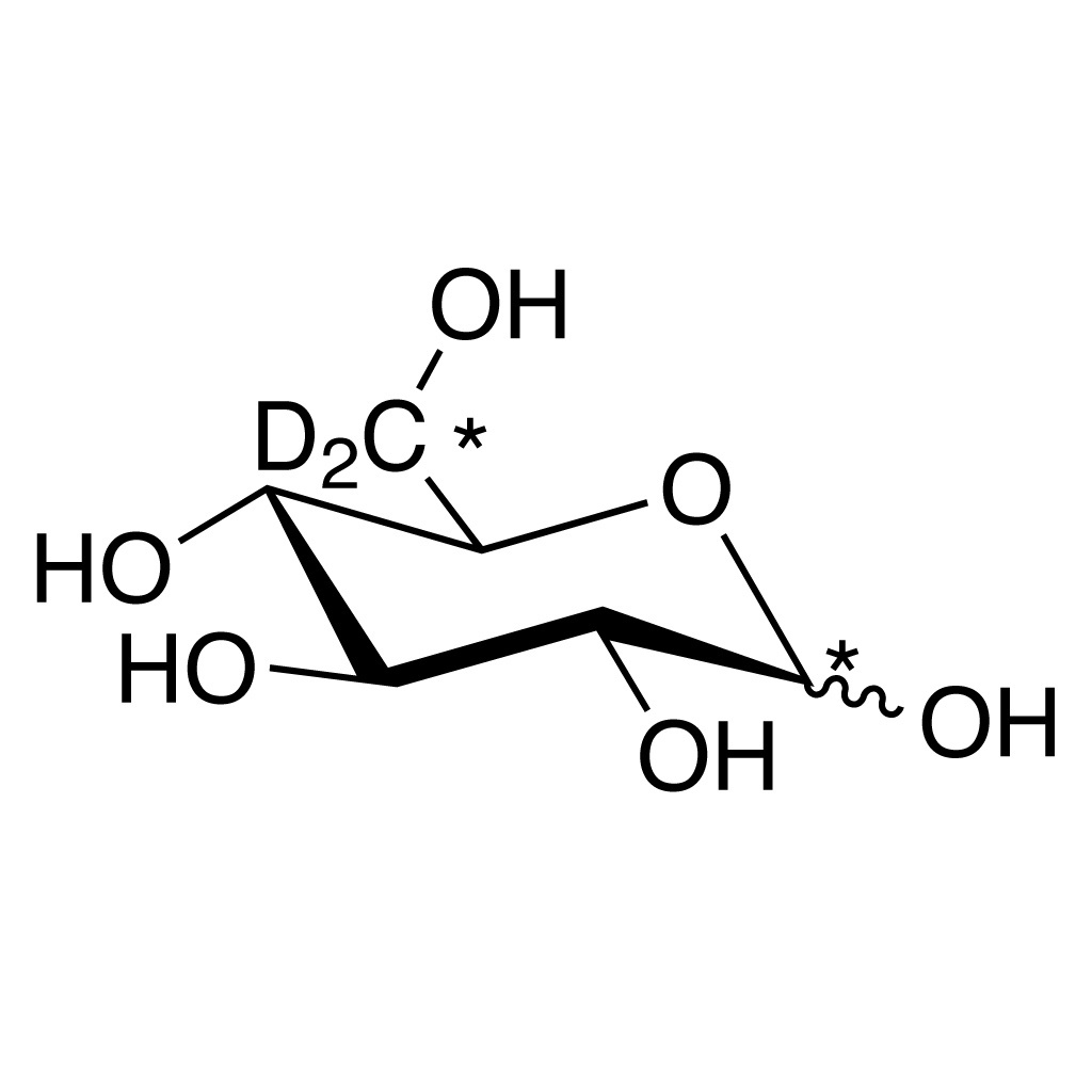 D-Glucose (1-¹³C, 99%; 6-¹³C, 97%; 6,6-D₂, 97%)