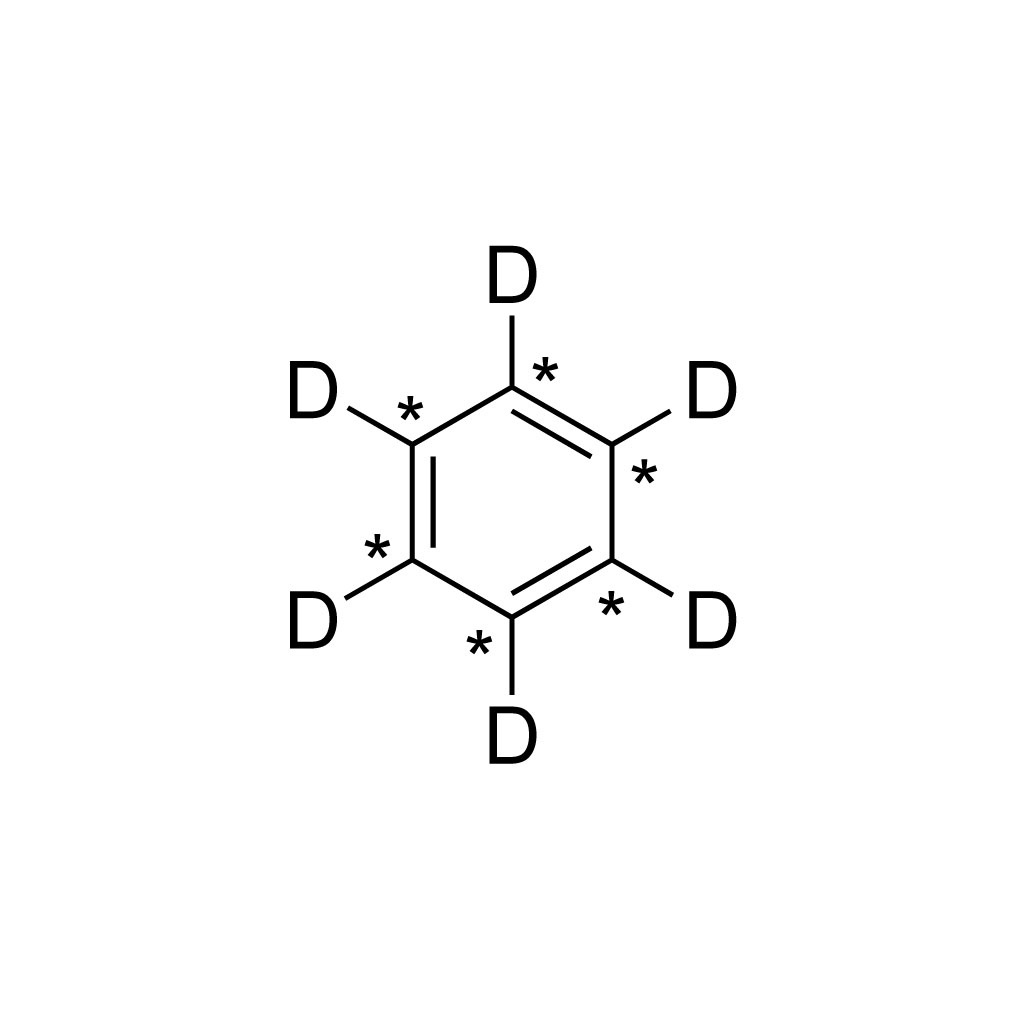 Benzene (¹³C₆, 99%; D₆, 98%)