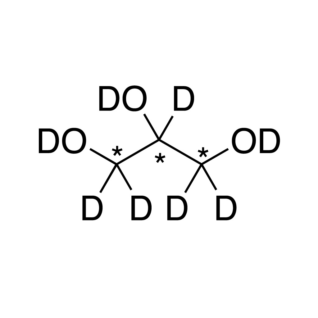 Glycerol (¹³C₃, 99%; D₈, 98%) CP 95%