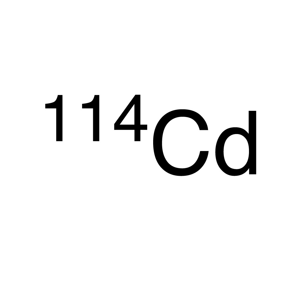 Cadmium-114 metal (¹¹⁴Cd)