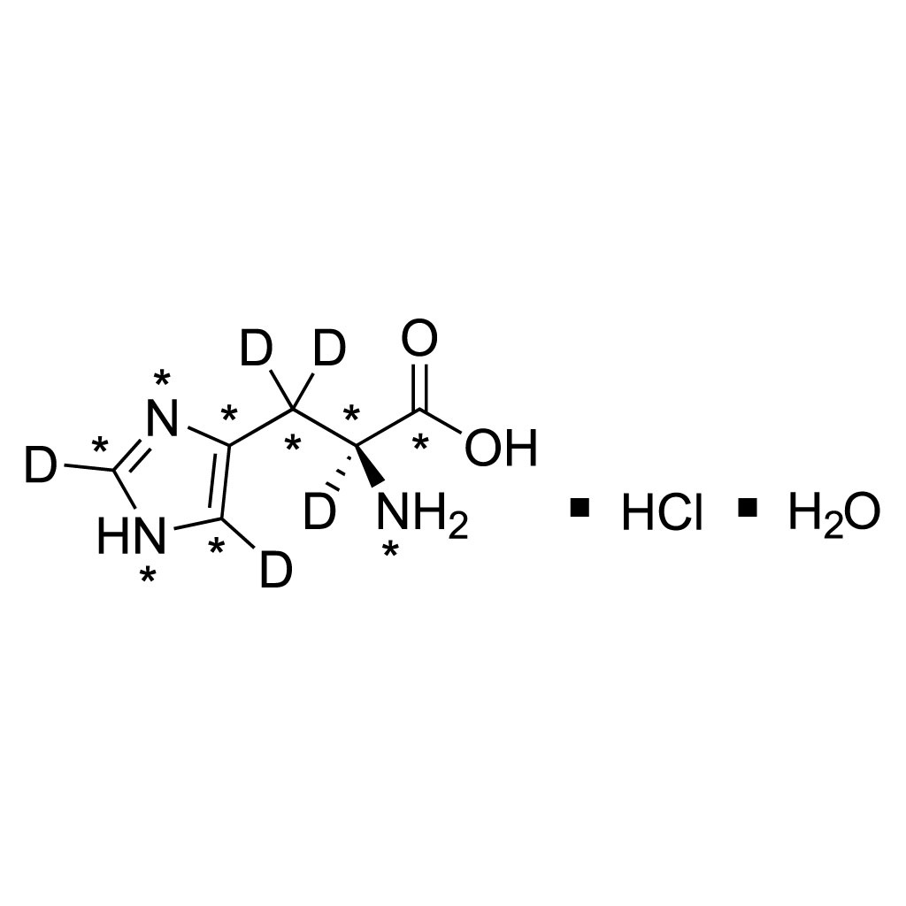 L-Histidine·HCl·H₂O (¹³C₆, 97%; D₅, 97%; ¹⁵N₃, 97%) CP 95%