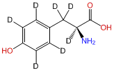 L-4-Hydroxyphenyl-d4-alanine-2,3,3-d3