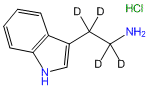 Tryptamine-α,α,β,β-d4 HCl