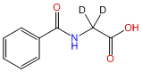 N-Benzoylglycine-2,2-d2