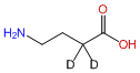 4-Aminobutyric-2,2-d2 Acid