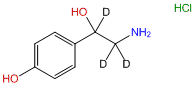(±)-p-Octopamine-α,β,β-d3 HCl