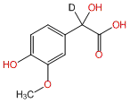 (±)-4-Hydroxy-3-methoxymandelic-α-d1 Acid