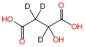 (RS)-Malic-2,3,3-d3 Acid