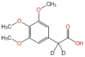(3,4,5-Trimethoxyphenyl)acetic-2,2-d2 Acid