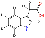 Indole-2,4,5,6,7-d5-3-acetic-2,2-d2 Acid