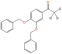 3',4'-Dibenzyloxyaceto-d3-phenone