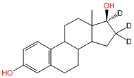 17β-Estradiol-16,16,17-d3