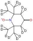 4-Oxo-2,2,6,6-tetramethylpiperidine-d16-1-oxyl