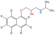 (±)-Propranolol-d7 (ring-d7)