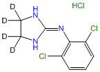 Clonidine-d4 HCl (imidazoline-4,4,5,5-d4)