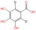 3,4,5-Trihydroxybenzoic-2,6-d2 Acid