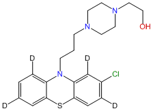 Perphenazine-d4 (phenothiazine-1,3,7,9-d4)