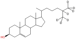 Cholesterol-25,26,26,26,27,27,27-d7