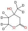 (±)-Mevalonolactone-4,4,5,5,6,6,6-d7