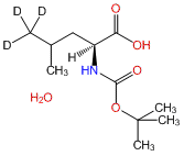 L-Leucine-d3-N-t-BOC H2O (methyl-d3)
