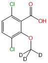 3,6-Dichloro-2-methoxy-d3-benzoic Acid