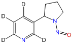 (±)-N'-Nitrosonornicotine-d4 (pyridine-d4)