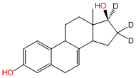 17β-Dihydroequilin-16,16,17-d3